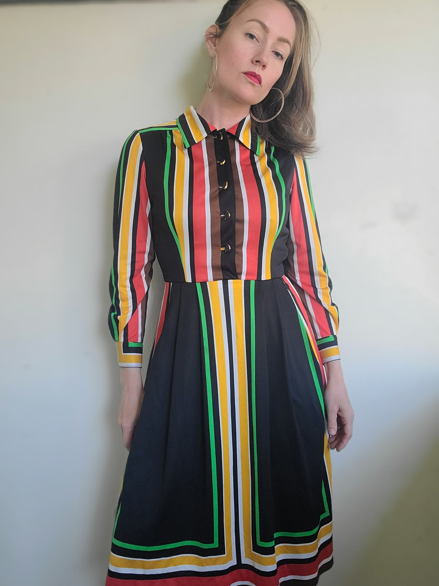 The Peggy Handmade Vintage 70s Office Dress XS