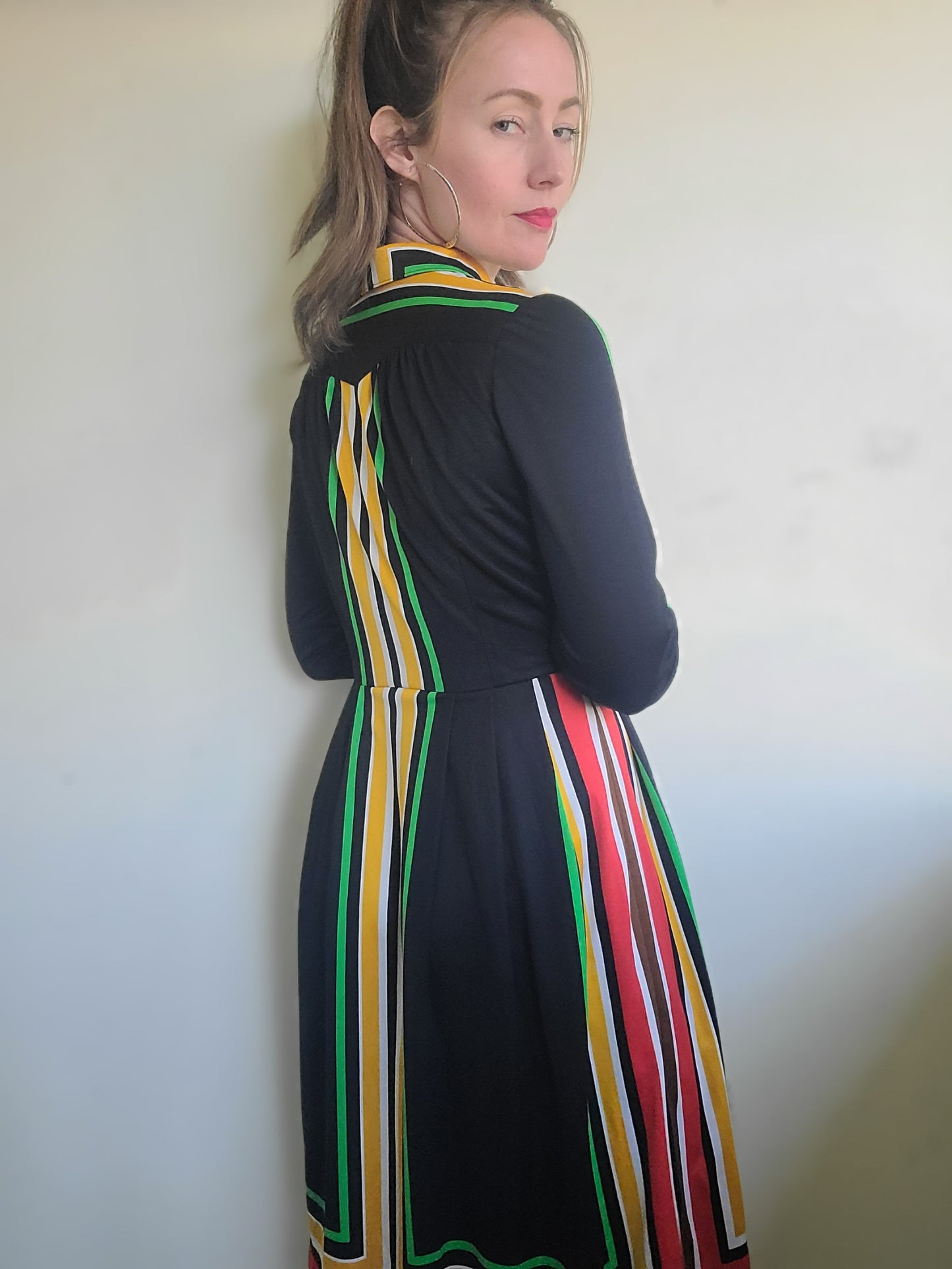 The Peggy Handmade Vintage 70s Office Dress XS