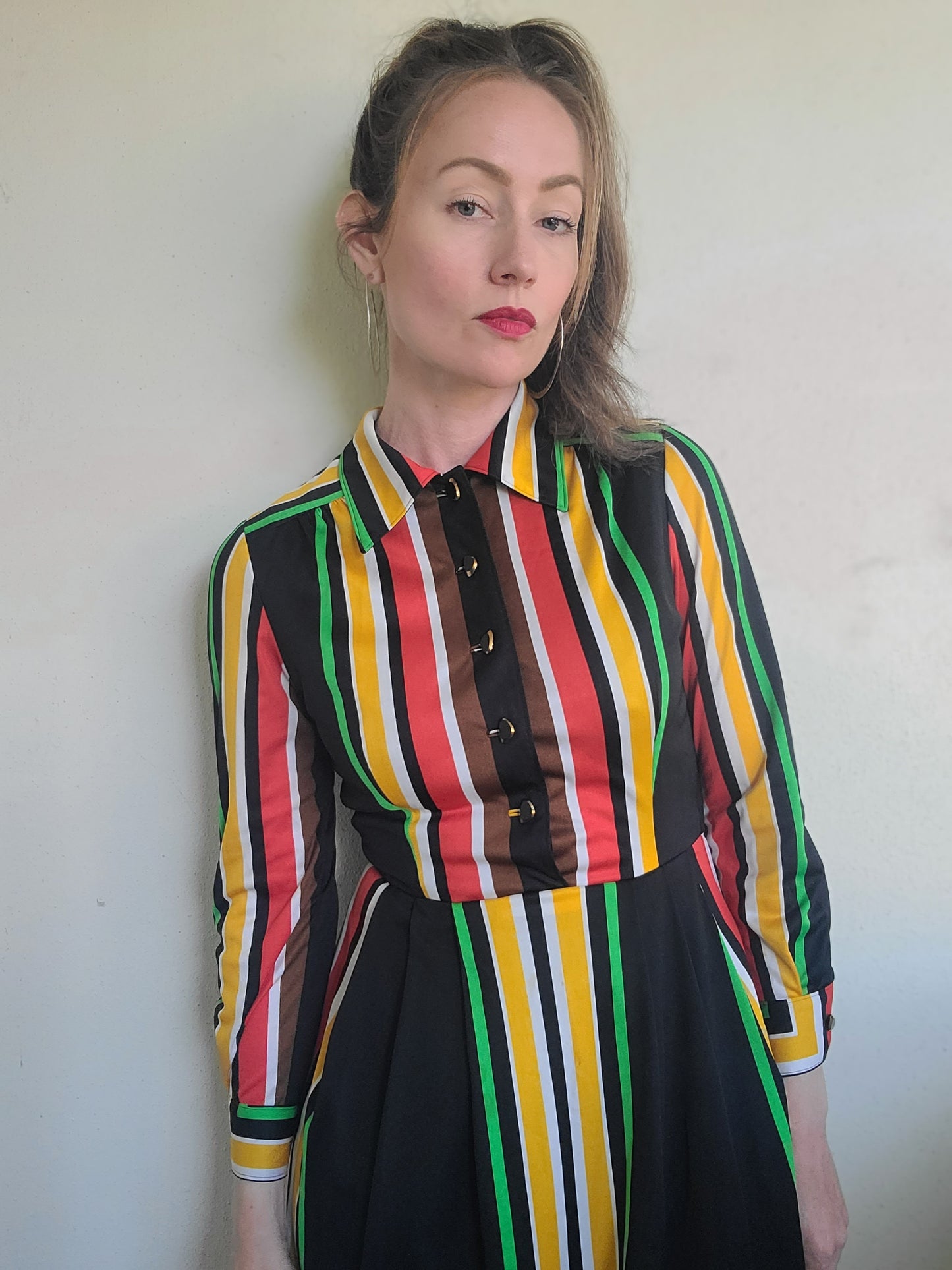 The Peggy Handmade Vintage 70s Office Dress XS