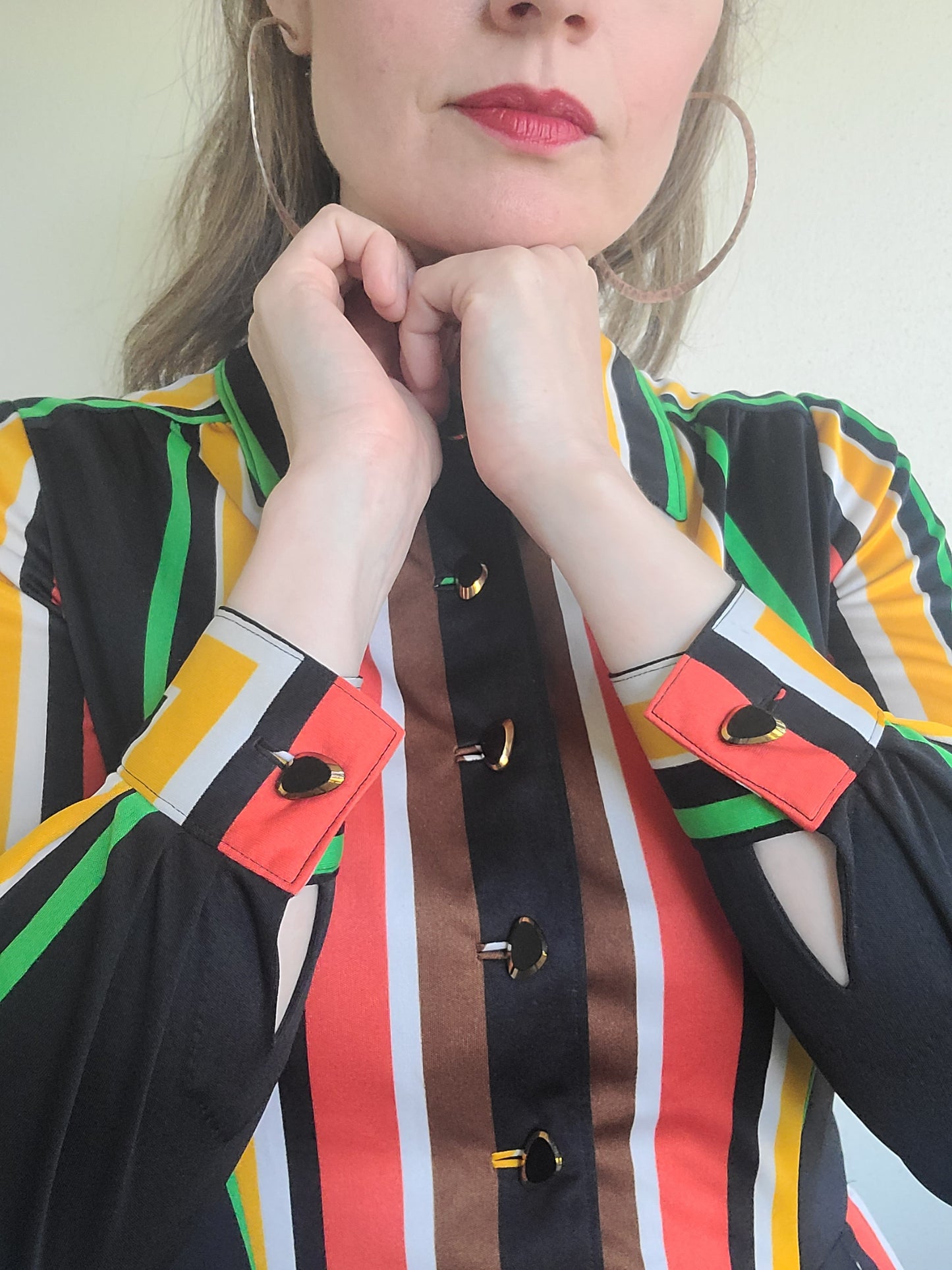 The Peggy Handmade Vintage 70s Office Dress XS
