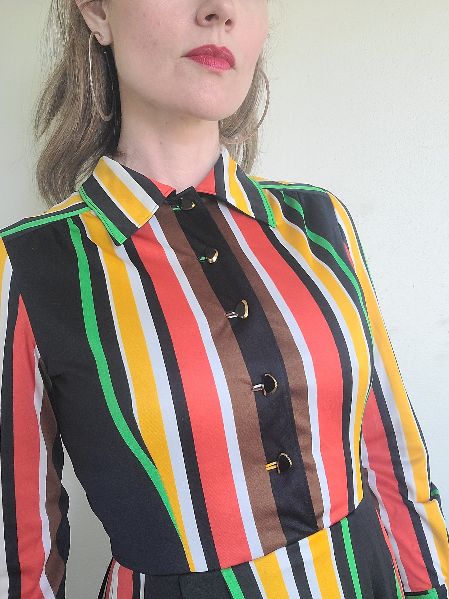 The Peggy Handmade Vintage 70s Office Dress XS