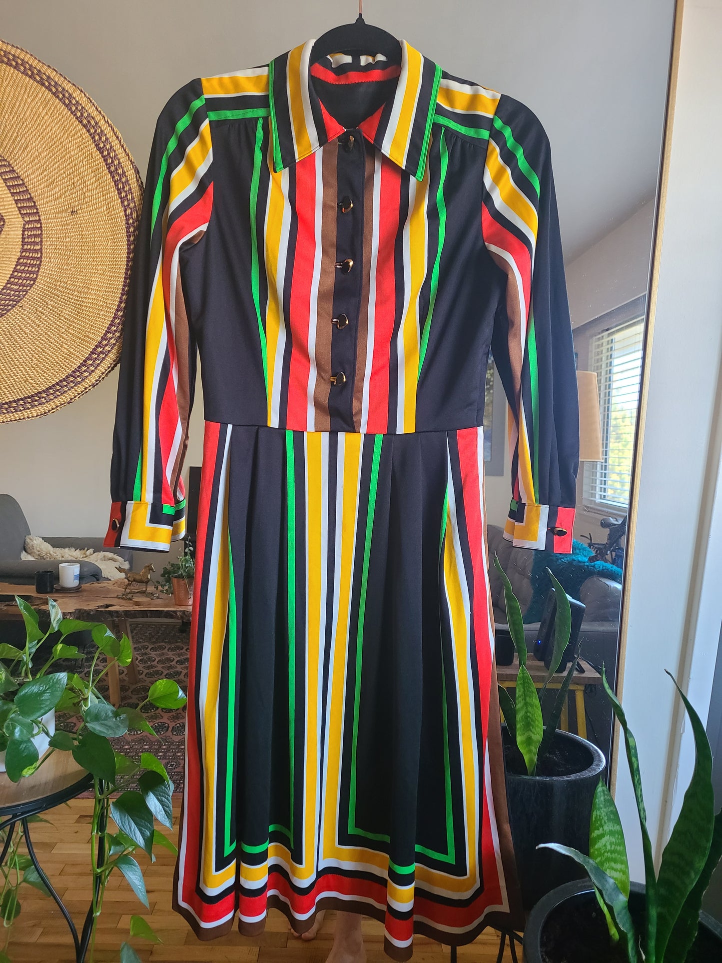 The Peggy Handmade Vintage 70s Office Dress XS
