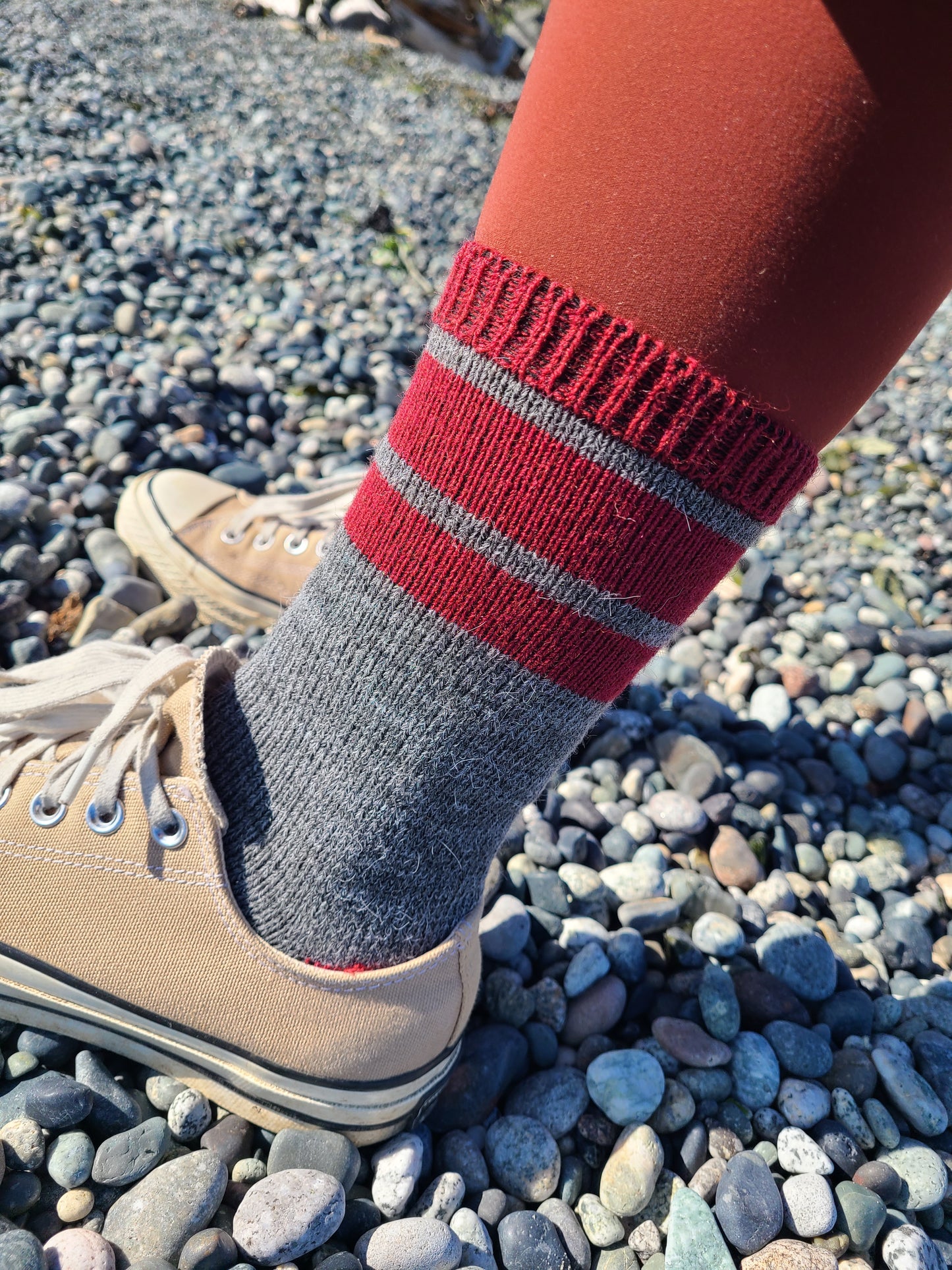 The GoodLazy Merino Wool Mid Crew Sock - Black