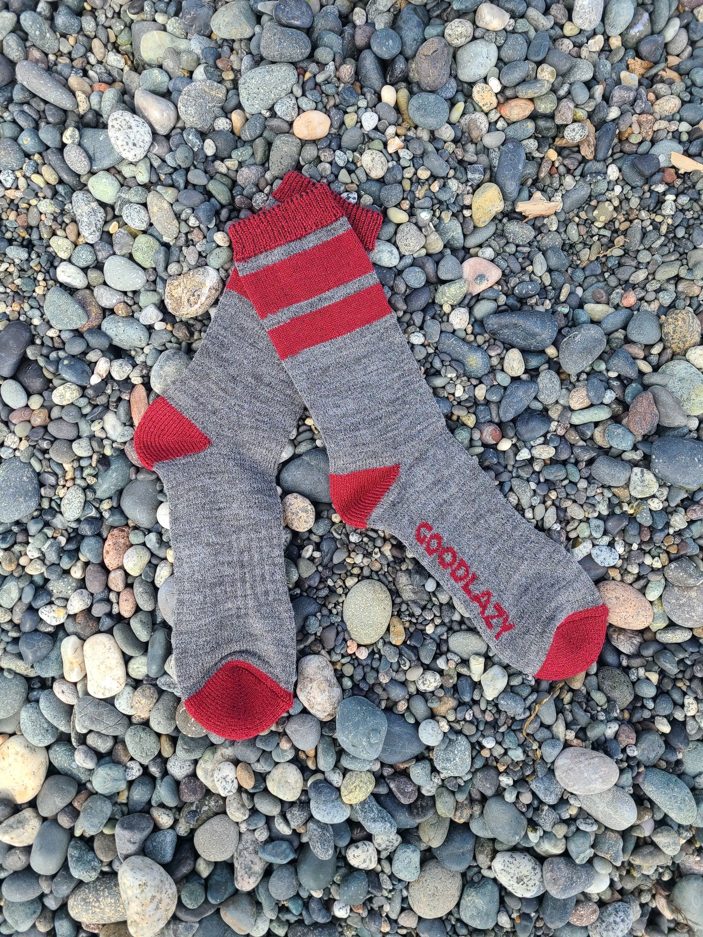 The GoodLazy Merino Wool Mid Crew Sock - Black