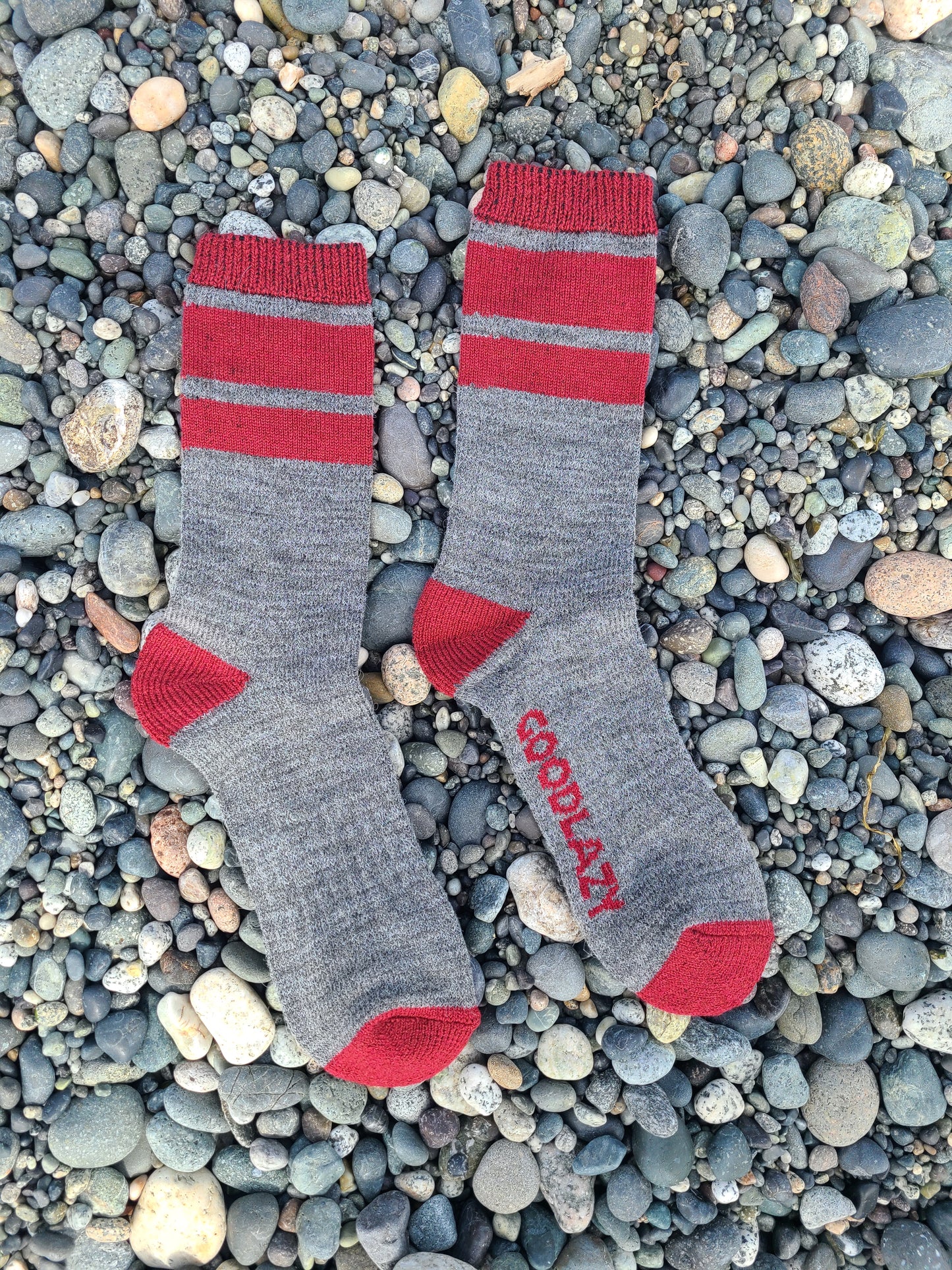 The GoodLazy Merino Wool Mid Crew Sock - Black