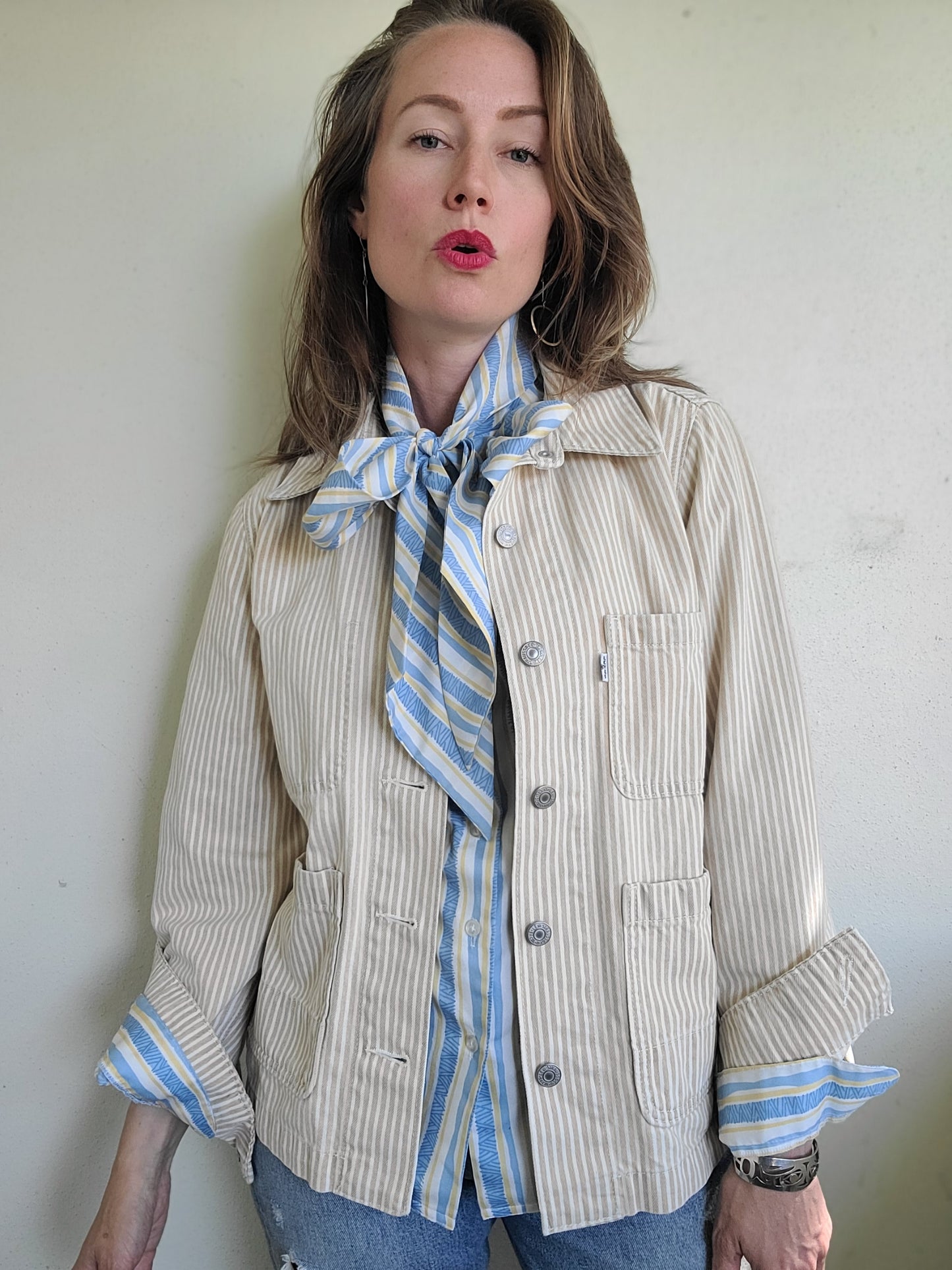 The Preloved Levi's 100% Organic Cotton Chore Jacket M