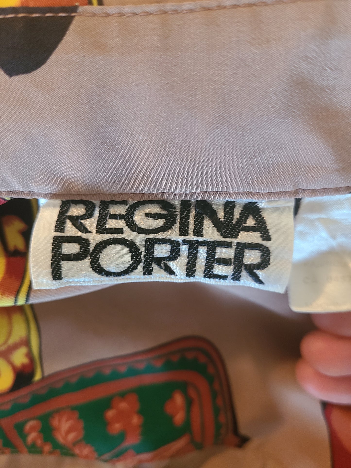 The Regina Vintage 90s Baroque Button Down XL