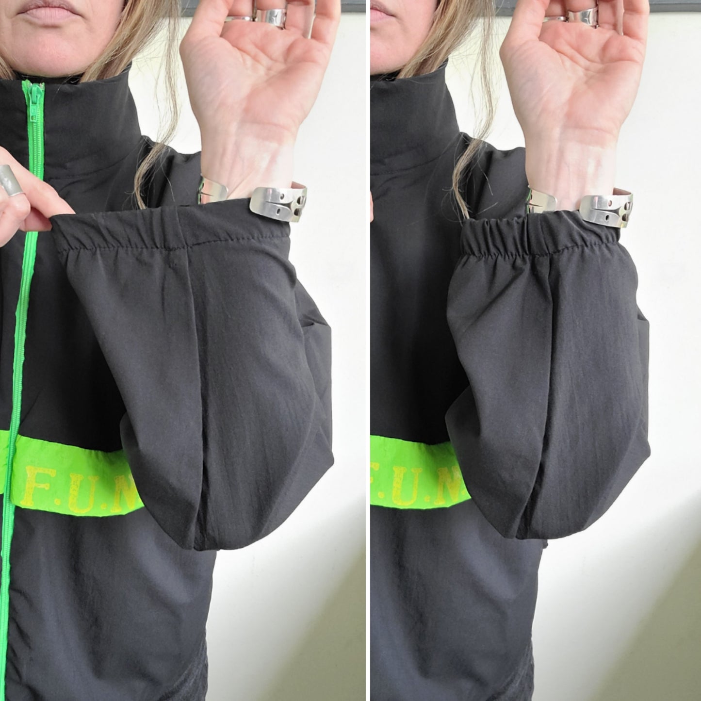 F.U.N. Gear Vintage 90s Windbreaker M-L