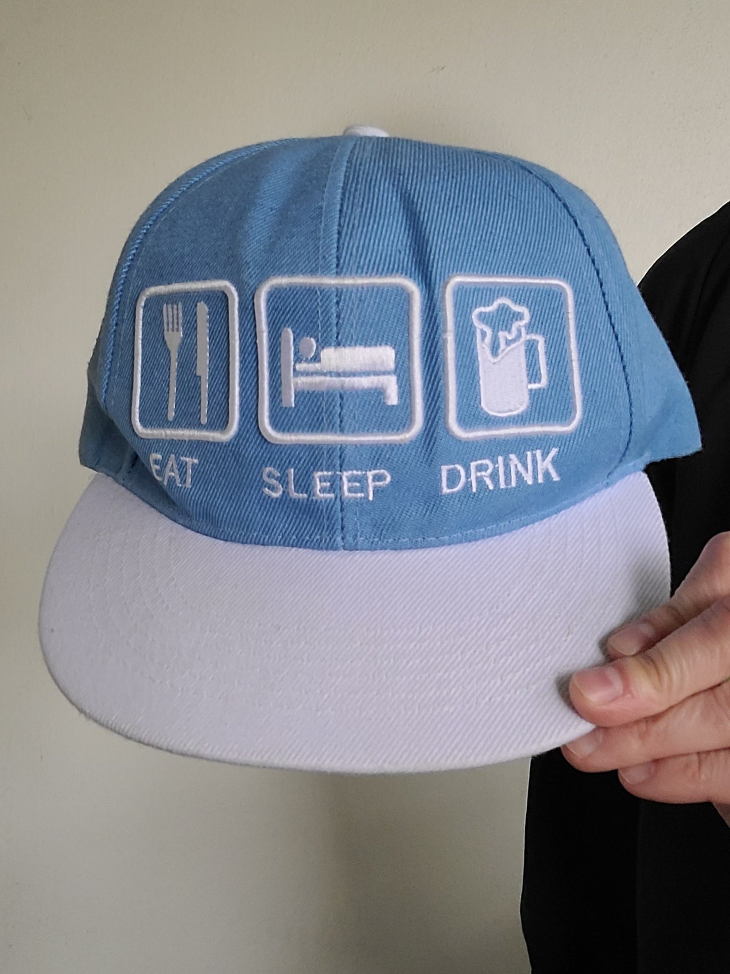 Eat Sleep Drink Vintage Adjustable Snapback Hat