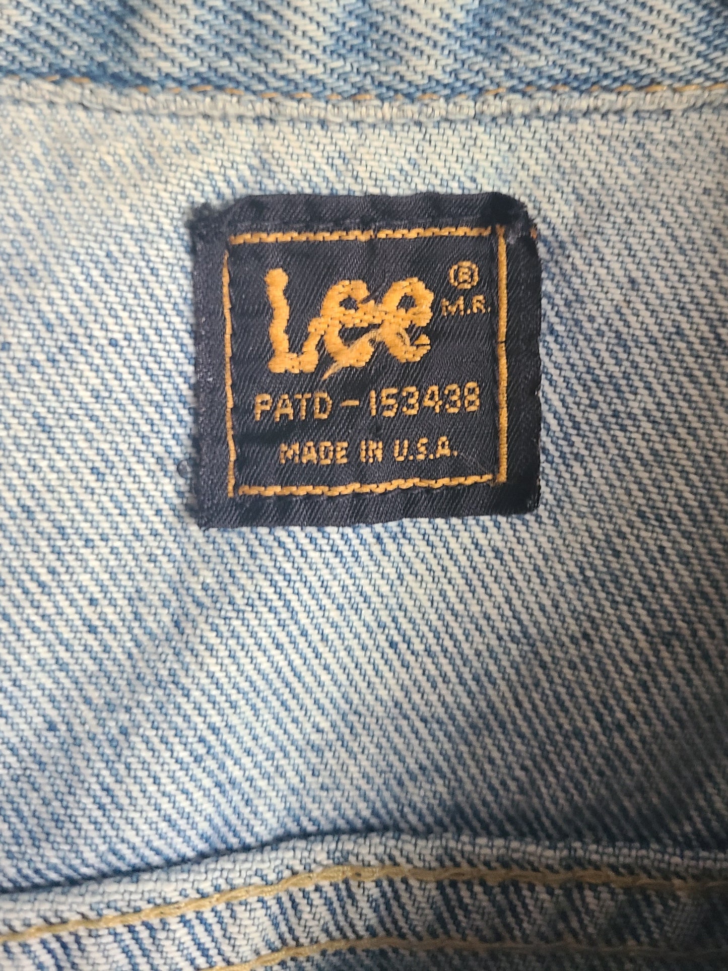 The LEE Riders Vintage 80s Denim Jacket S/M
