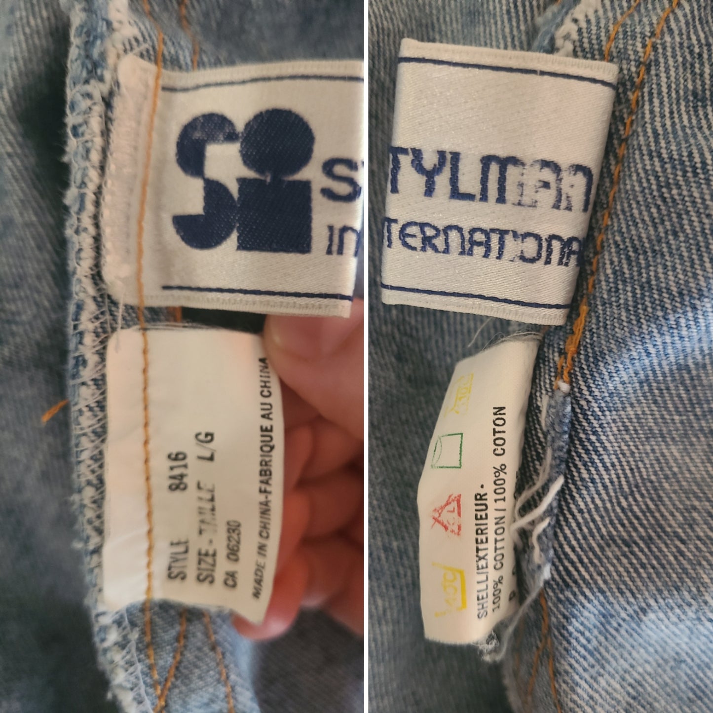 The Kimmy Vintage 80s Jean Jacket L