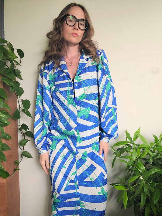The Brooke Vintage 1970s Dress by Robert Janan M