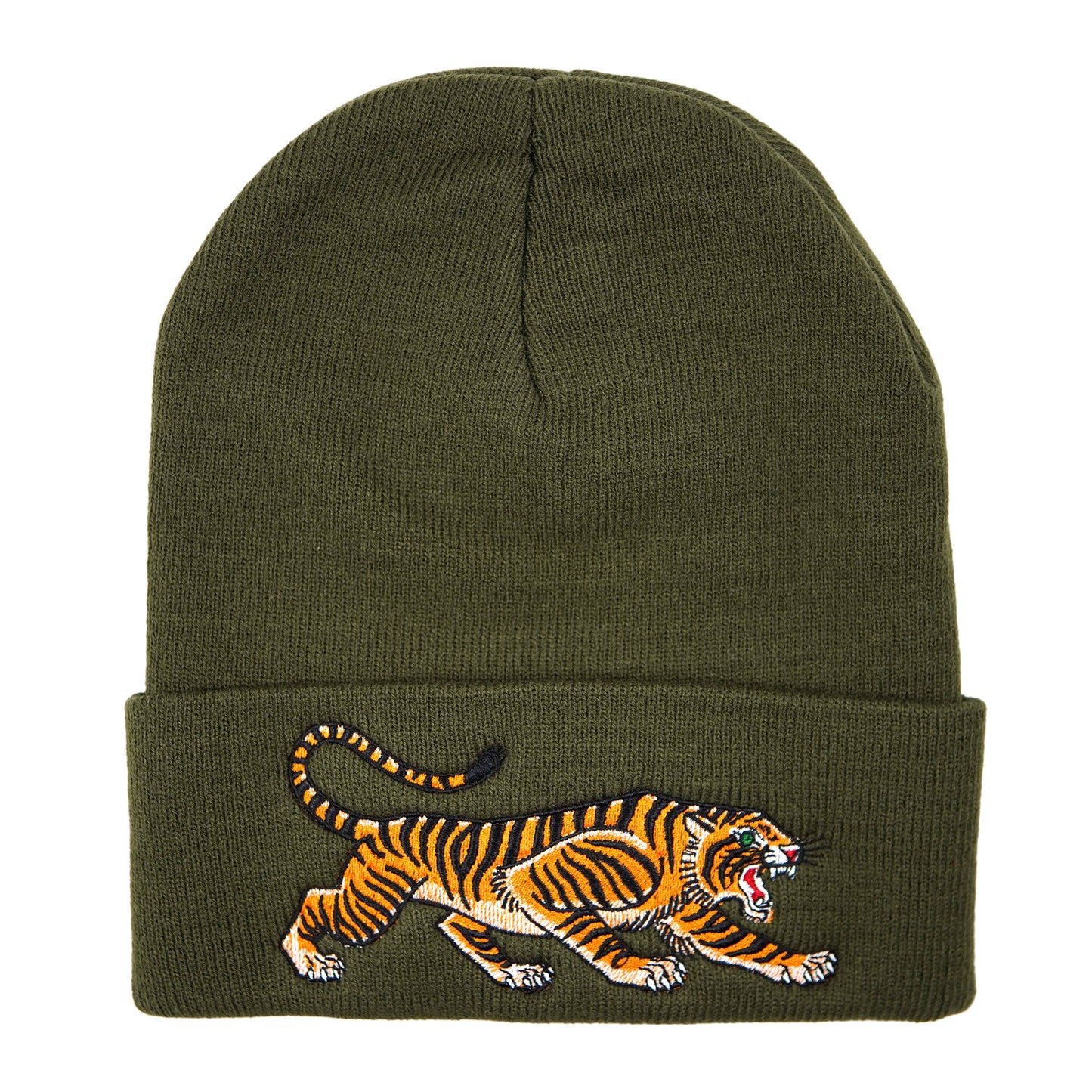 Tiger Beanie: Workwear Brown