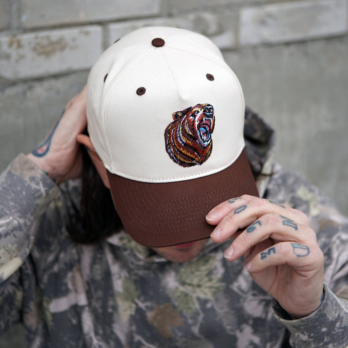 Bear Two-Tone Hat