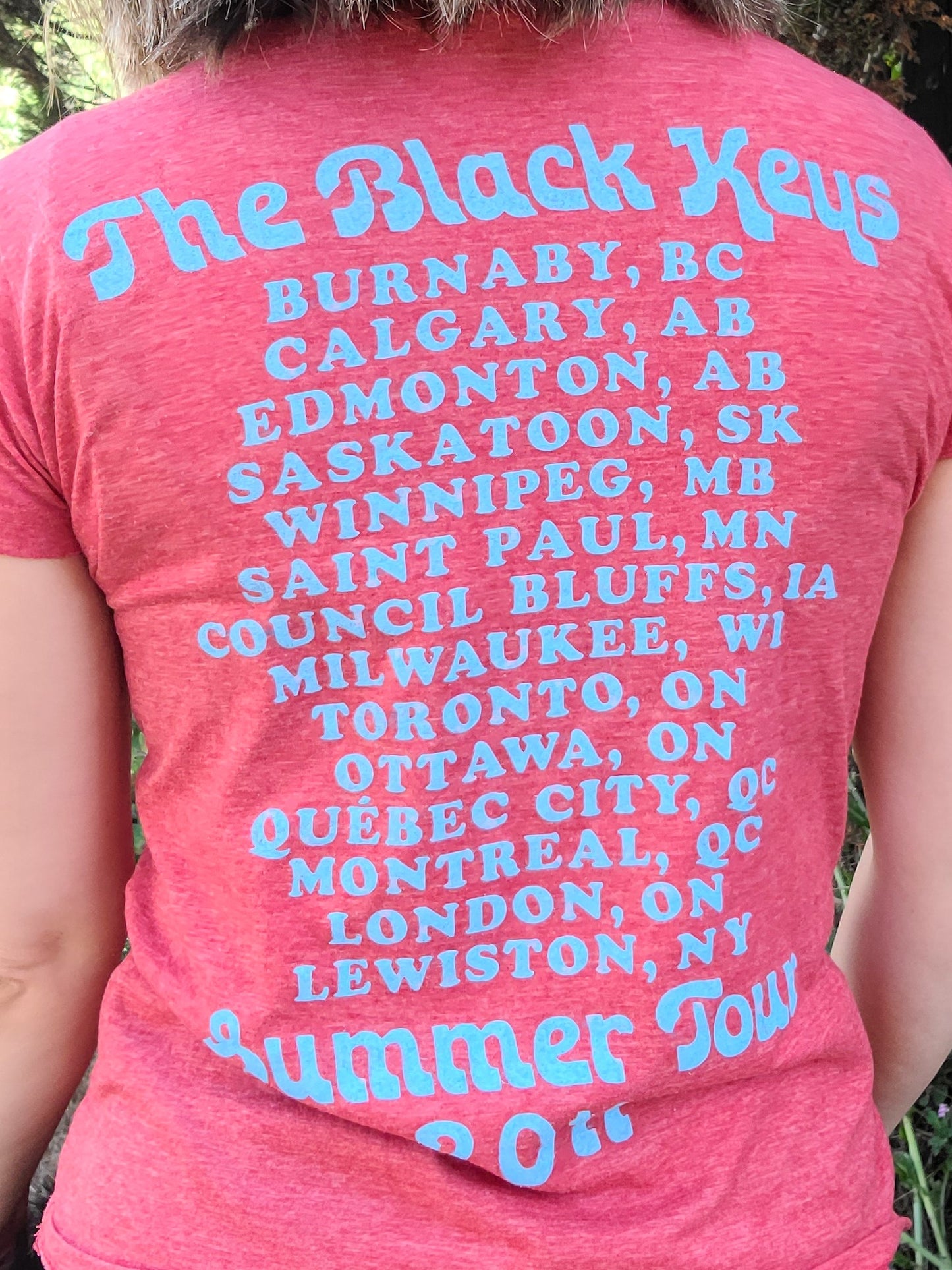 The Black Keys 2011 Summer Tour T-Shirt S/M