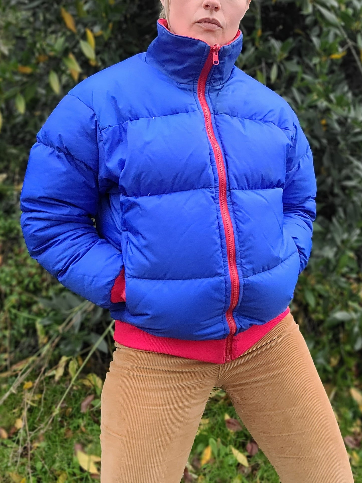 The 90s Reversible Columbia Down Puffer S-M