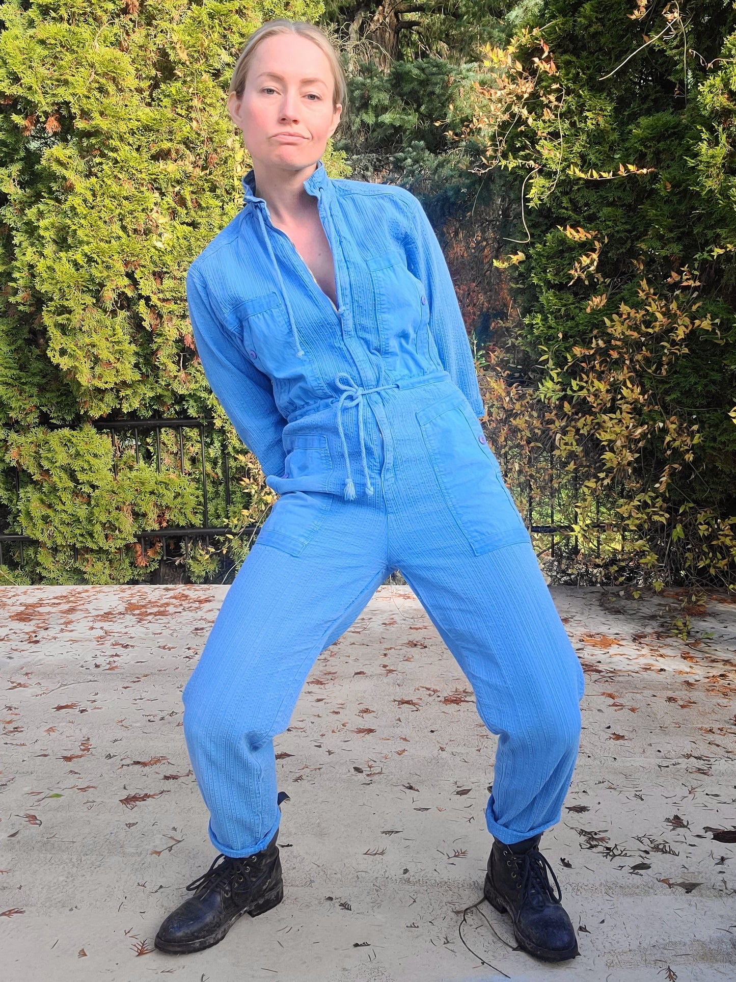 The Miss Rally Zip Up 90s Vintage Coveralls M