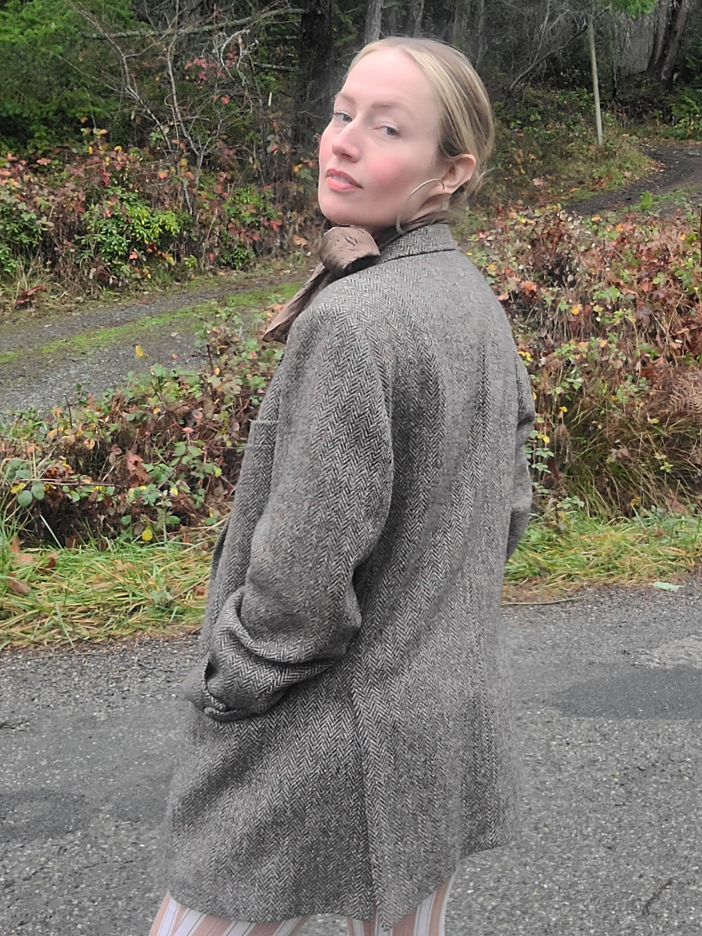The Professorly Harris Tweed Wool Blazer XL