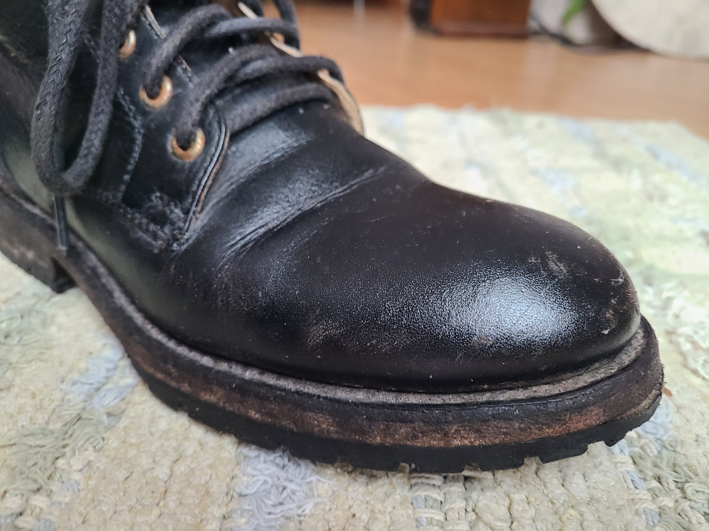 John Fluevog Leather Blake Boot Size 7