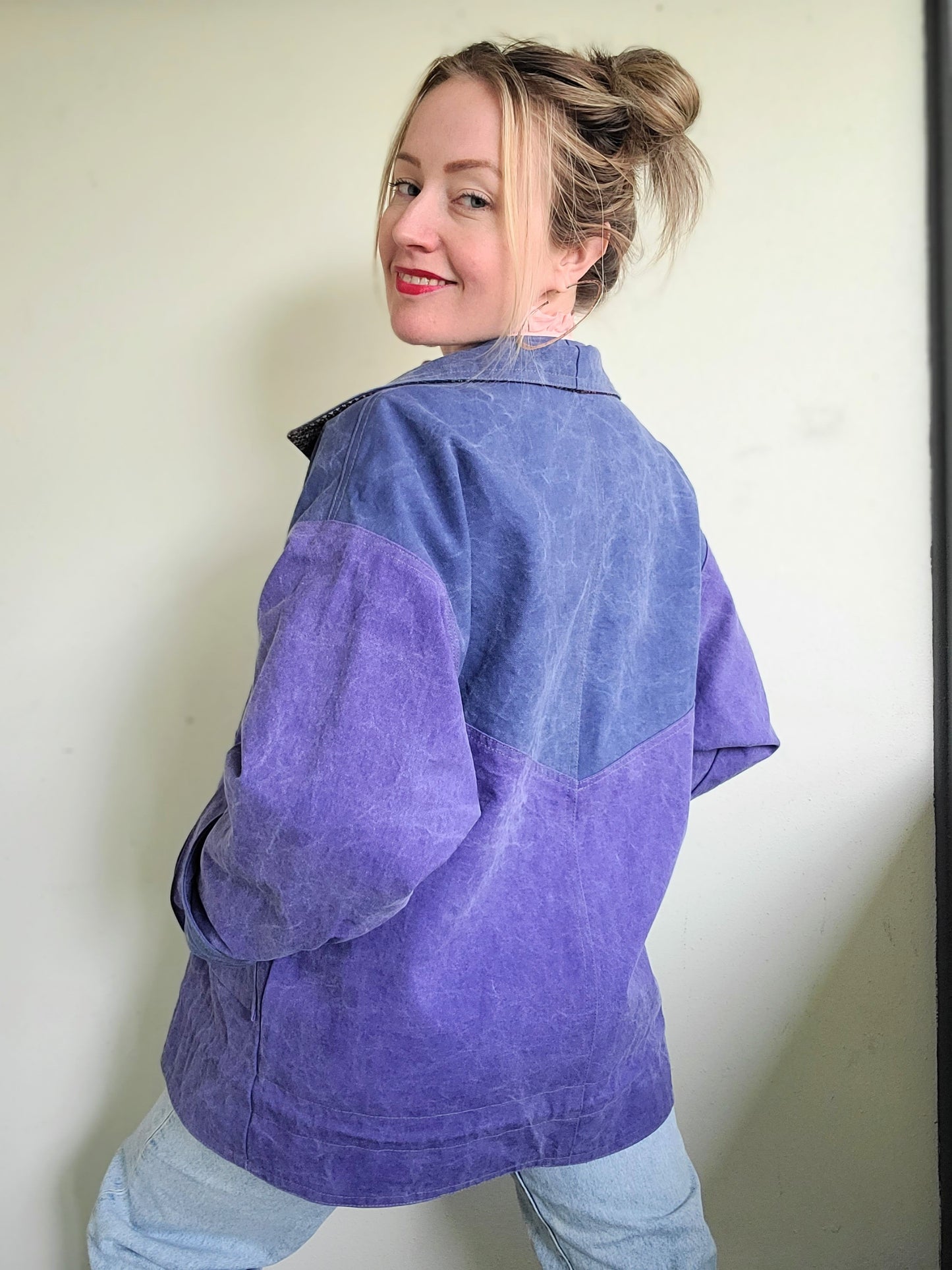 The Berry Ellen Reversible Waxed Canvas Spring Coat XL