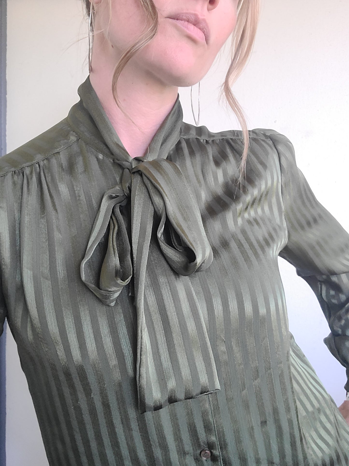 The History Dept Intern Ascot Blouse M