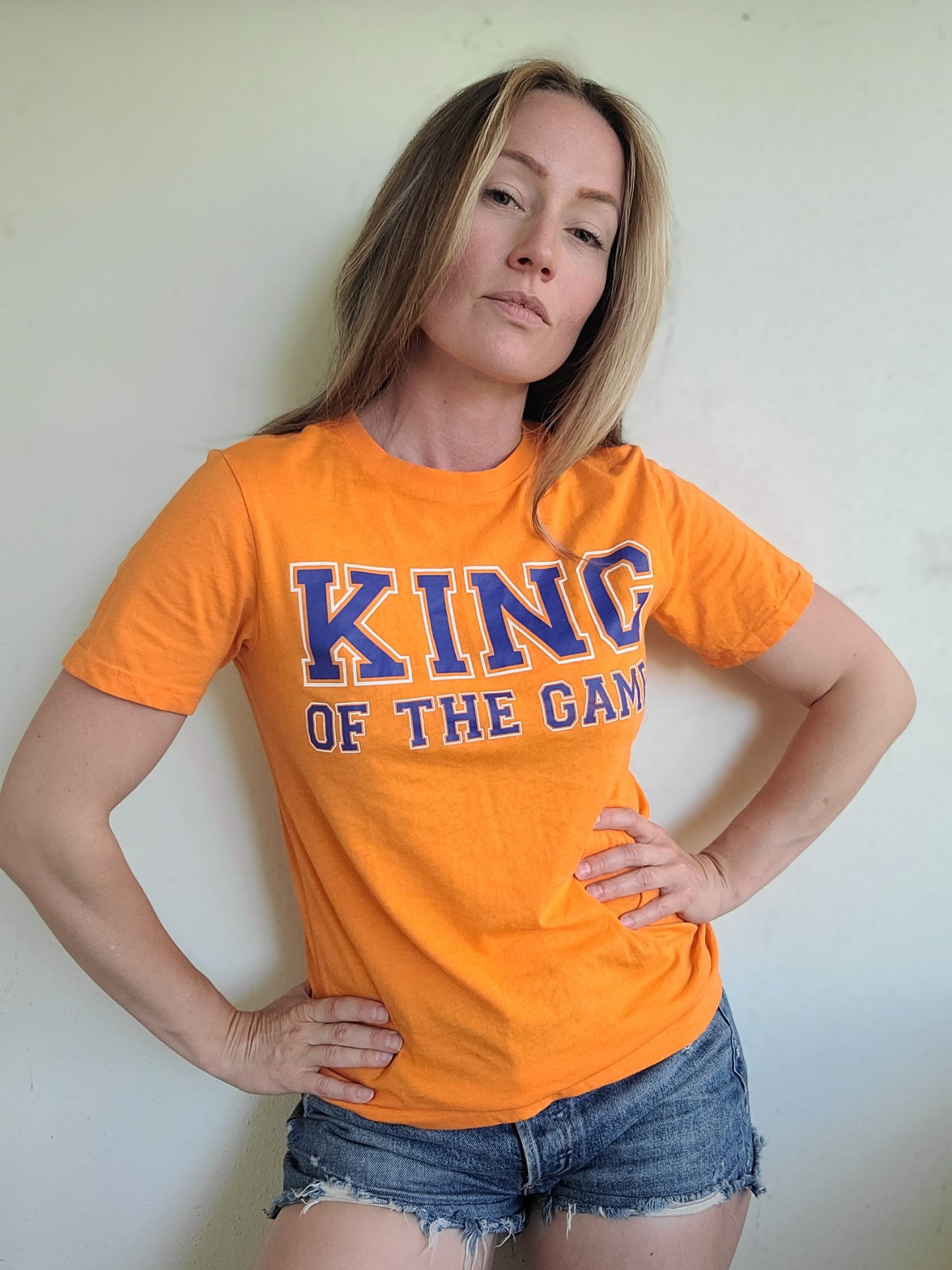 King of the Game Vintage 100% Cotton T-Shirt S