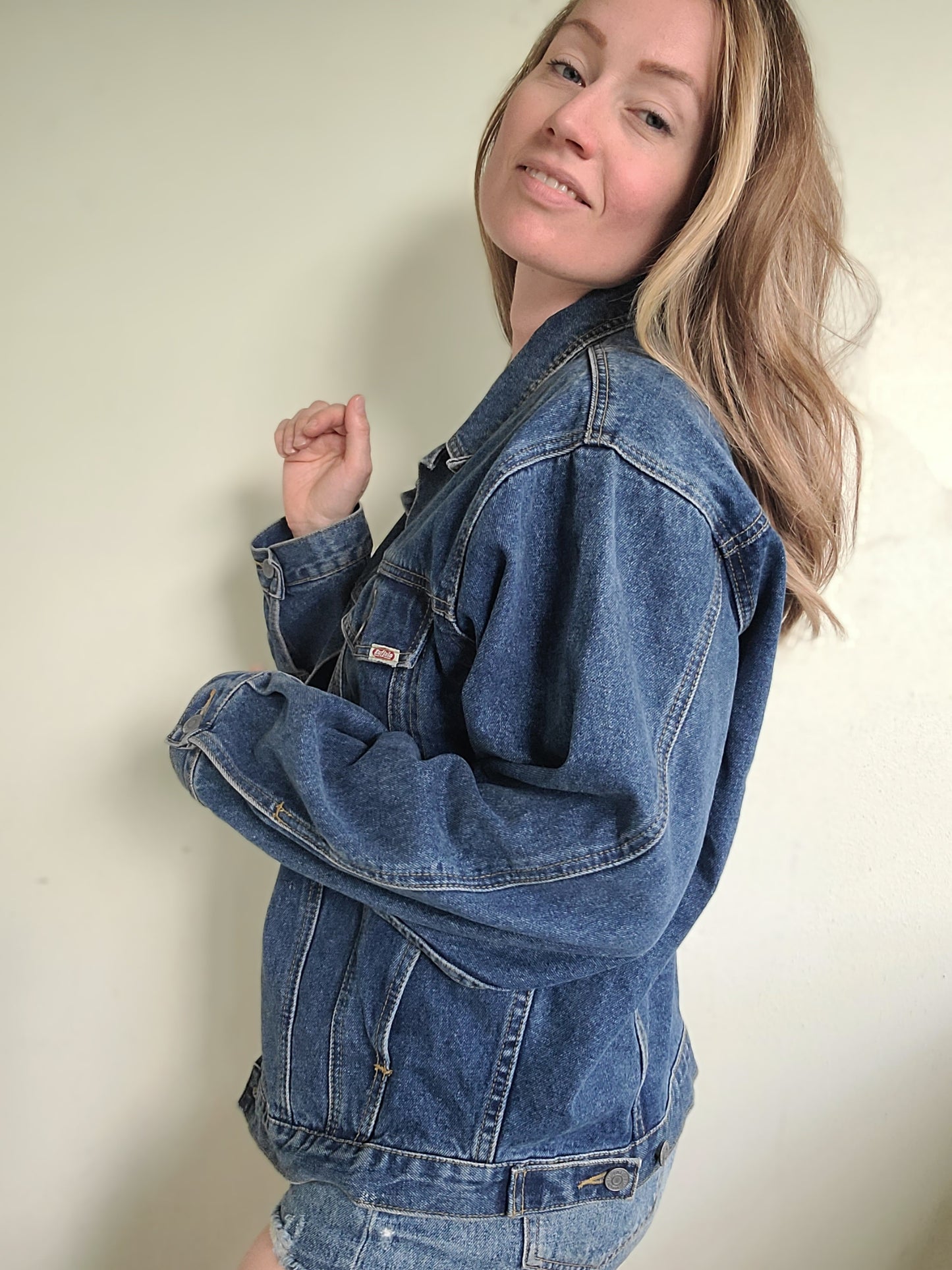 The Janelle Vintage Buffalo Denim Jacket L