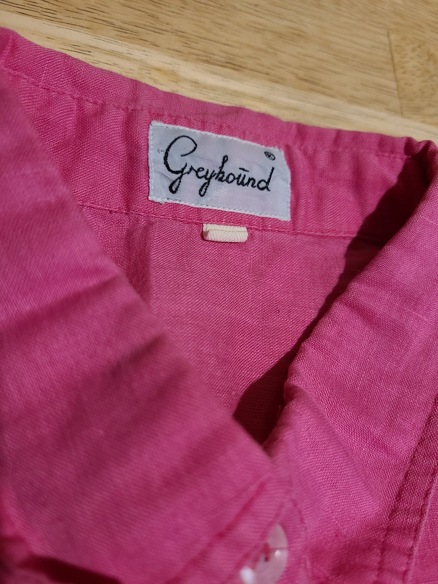 The Greyhound Slanted Pocket Button Down S-M