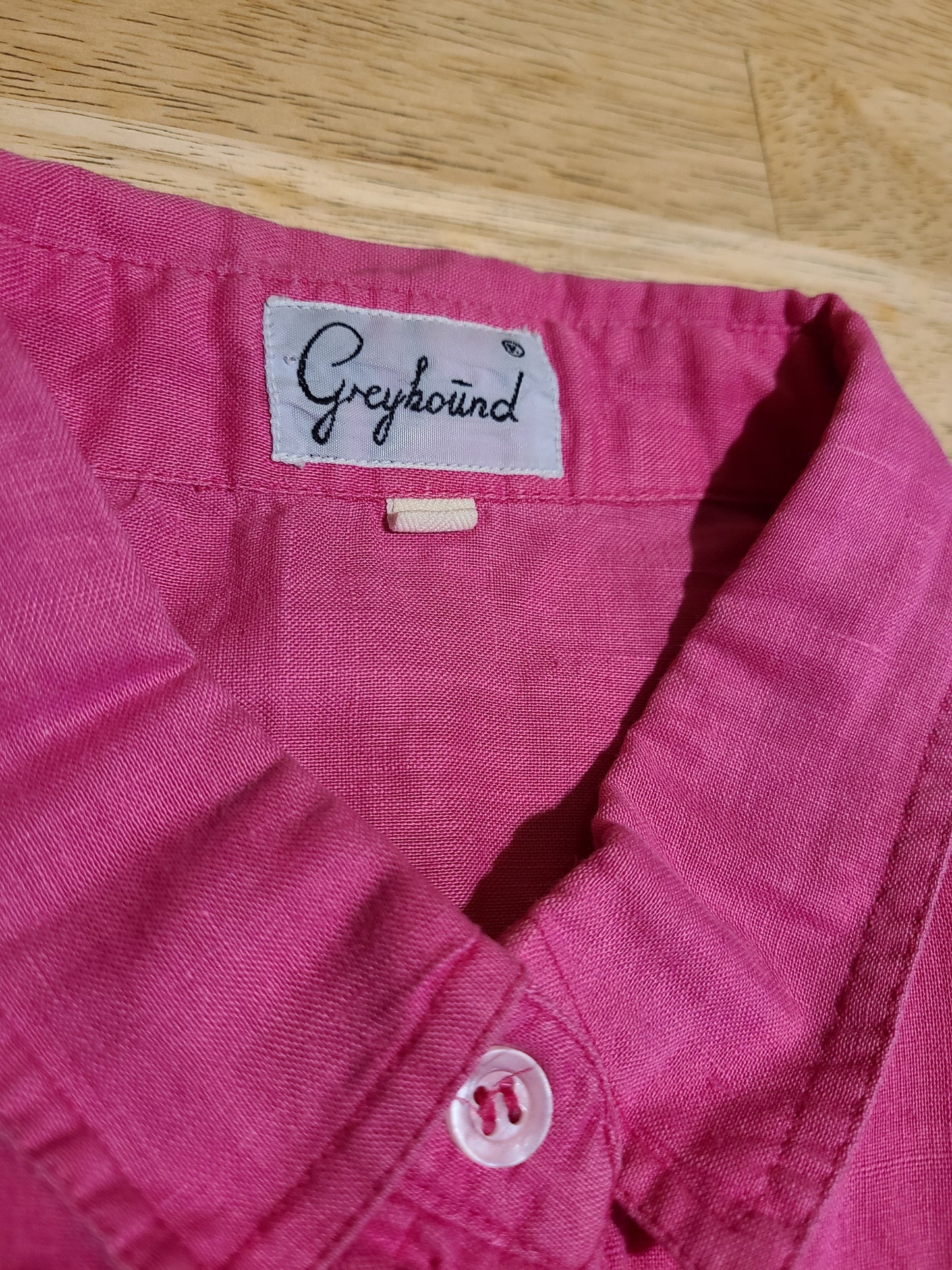 The Greyhound Slanted Pocket Button Down S-M