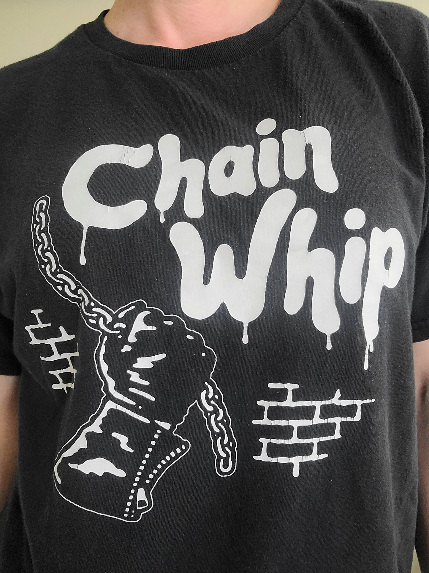 The Chain Whip Cotton T-Shirt L