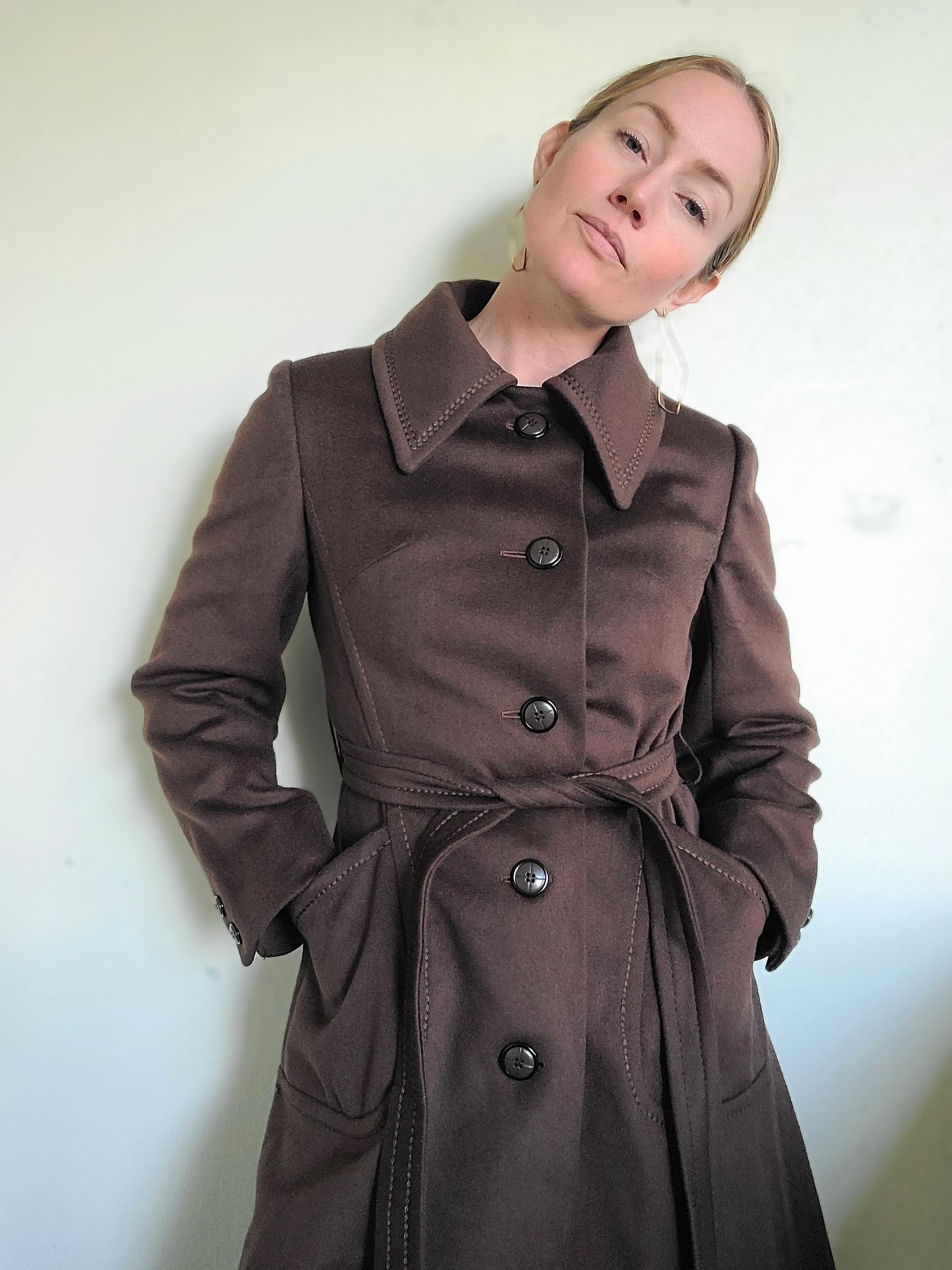 The Melba Vintage 70s Trench Coat by Primrose of Toronto M