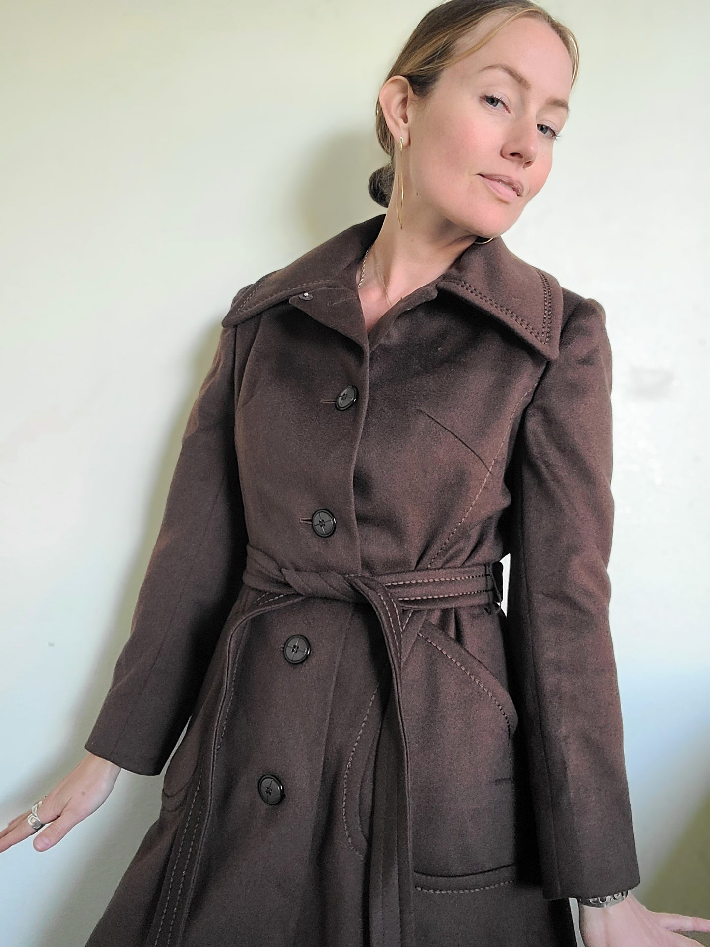 The Melba Vintage 70s Trench Coat by Primrose of Toronto M