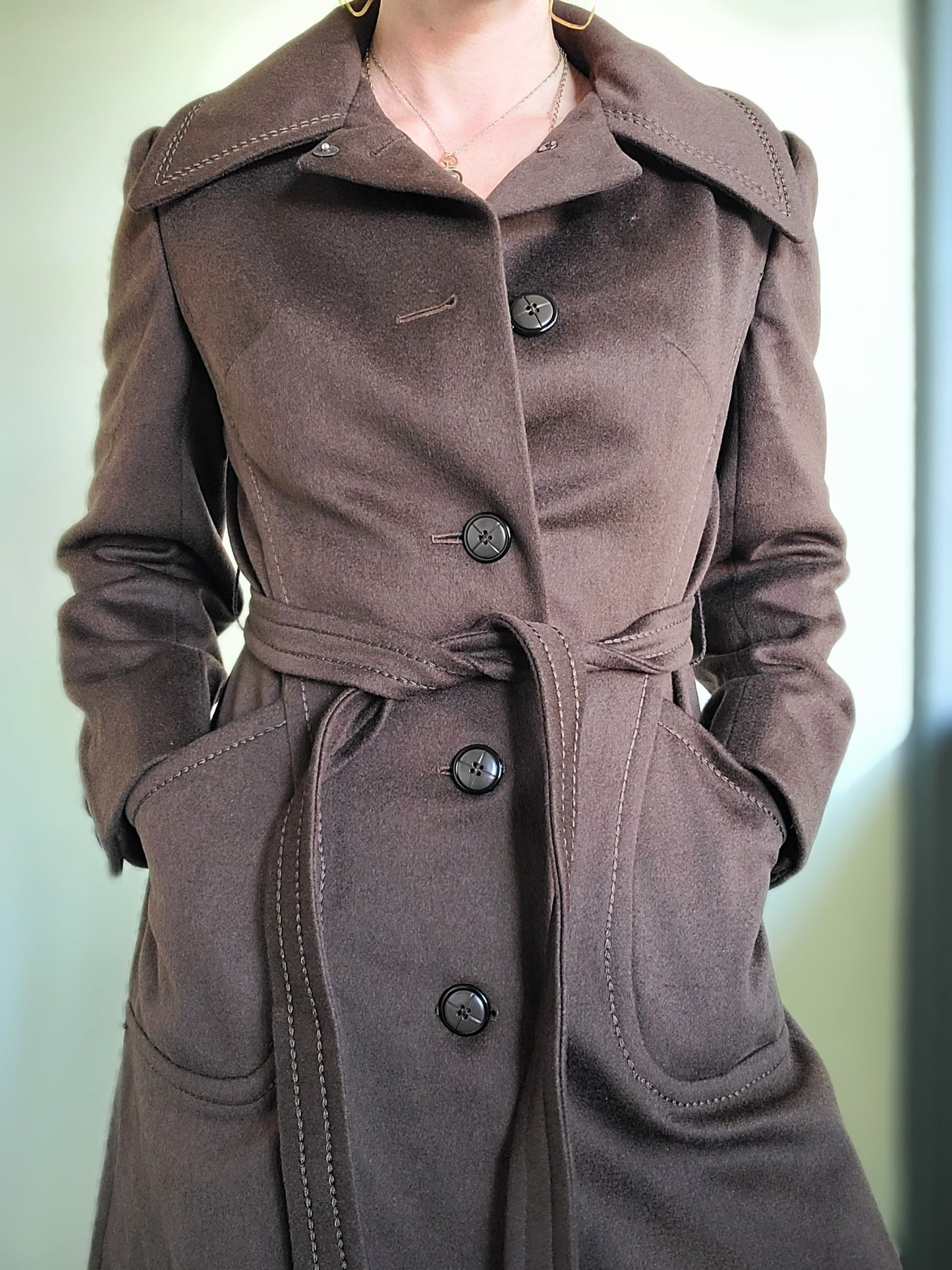 The Melba Vintage 70s Trench Coat by Primrose of Toronto M