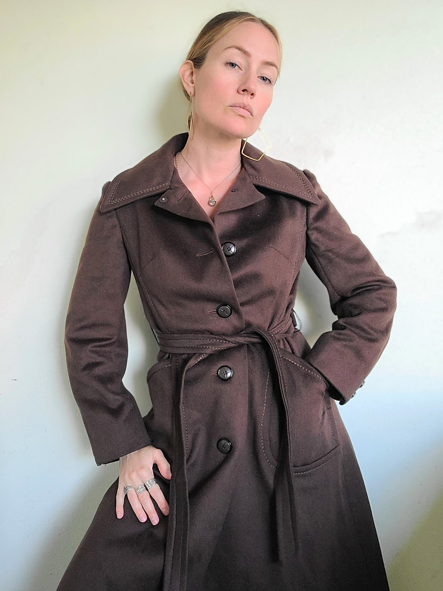 The Melba Vintage 70s Trench Coat by Primrose of Toronto M