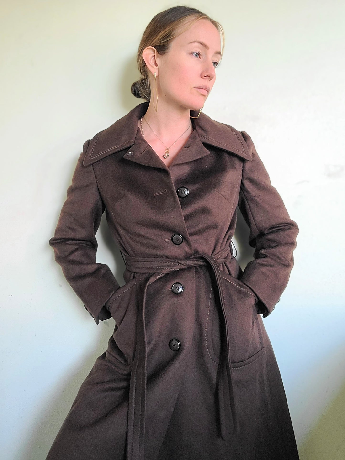 The Melba Vintage 70s Trench Coat by Primrose of Toronto M