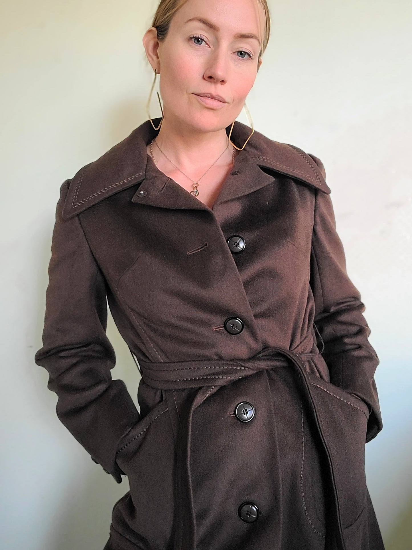 The Melba Vintage 70s Trench Coat by Primrose of Toronto M