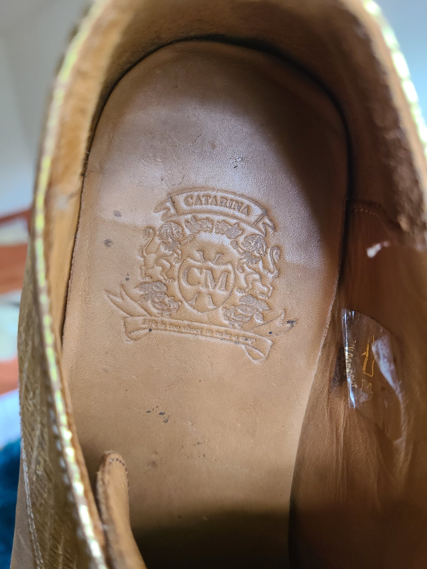 The Catarina Gold Oxfords 37