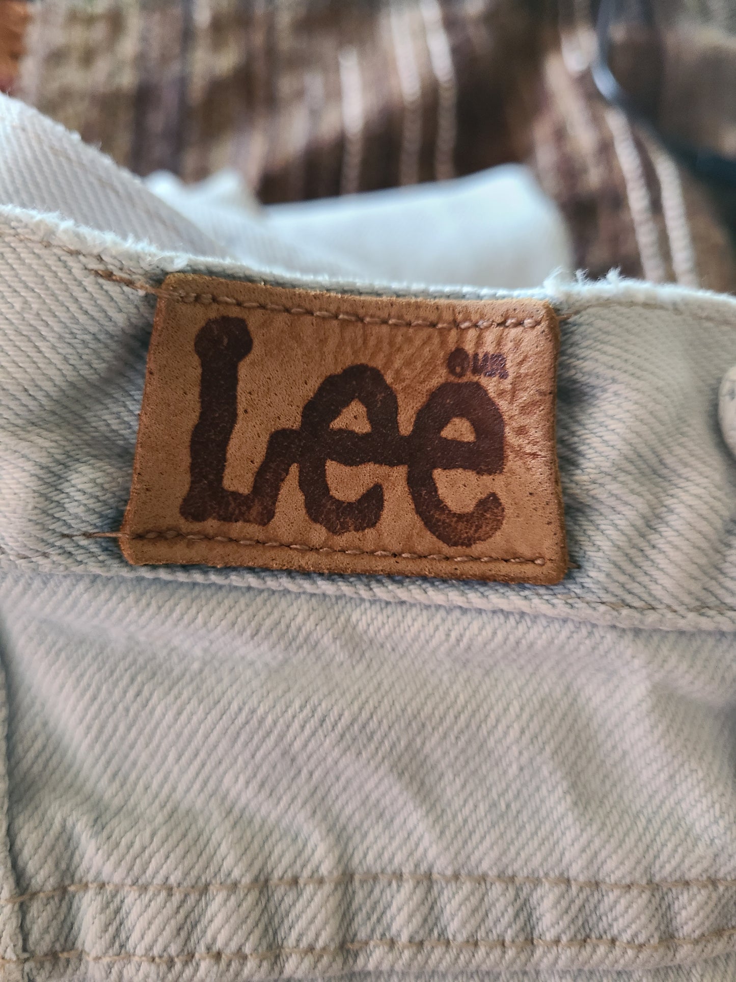 The LEE Riders Bleached 80s Union Made In USA Jeans 26