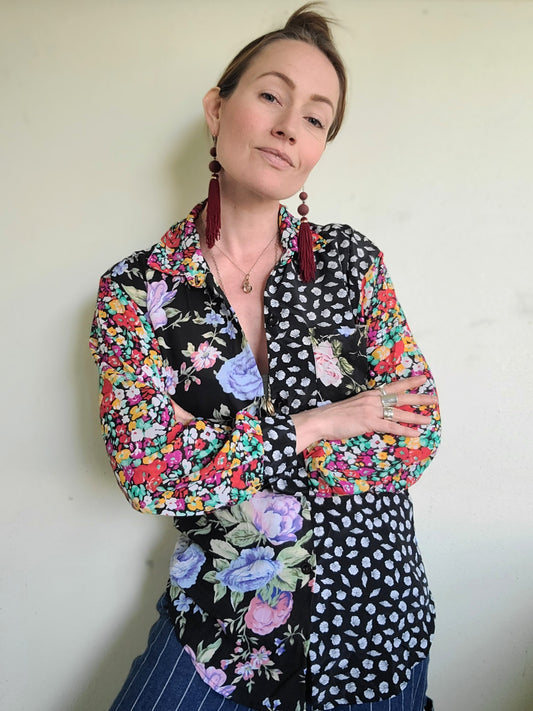 The Clarissa Explains It All Vintage 90s Button Down L