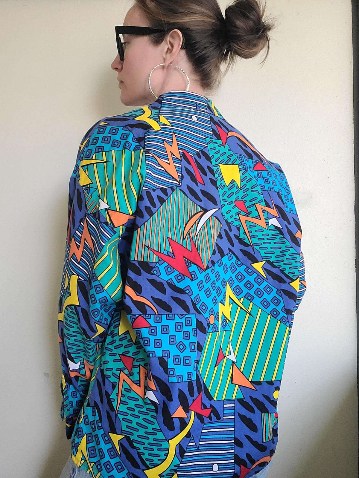 The Drunk Uncle Vintage 80s Button Down by Le Weekend L