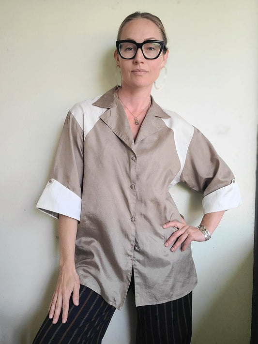 Have It Your Way Handmade Vintage Blouse L