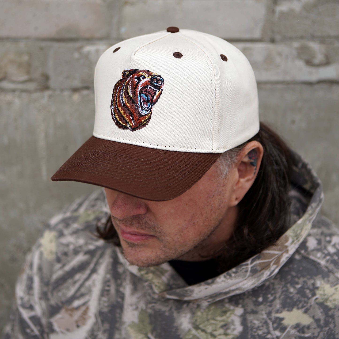 Bear Two-Tone Hat