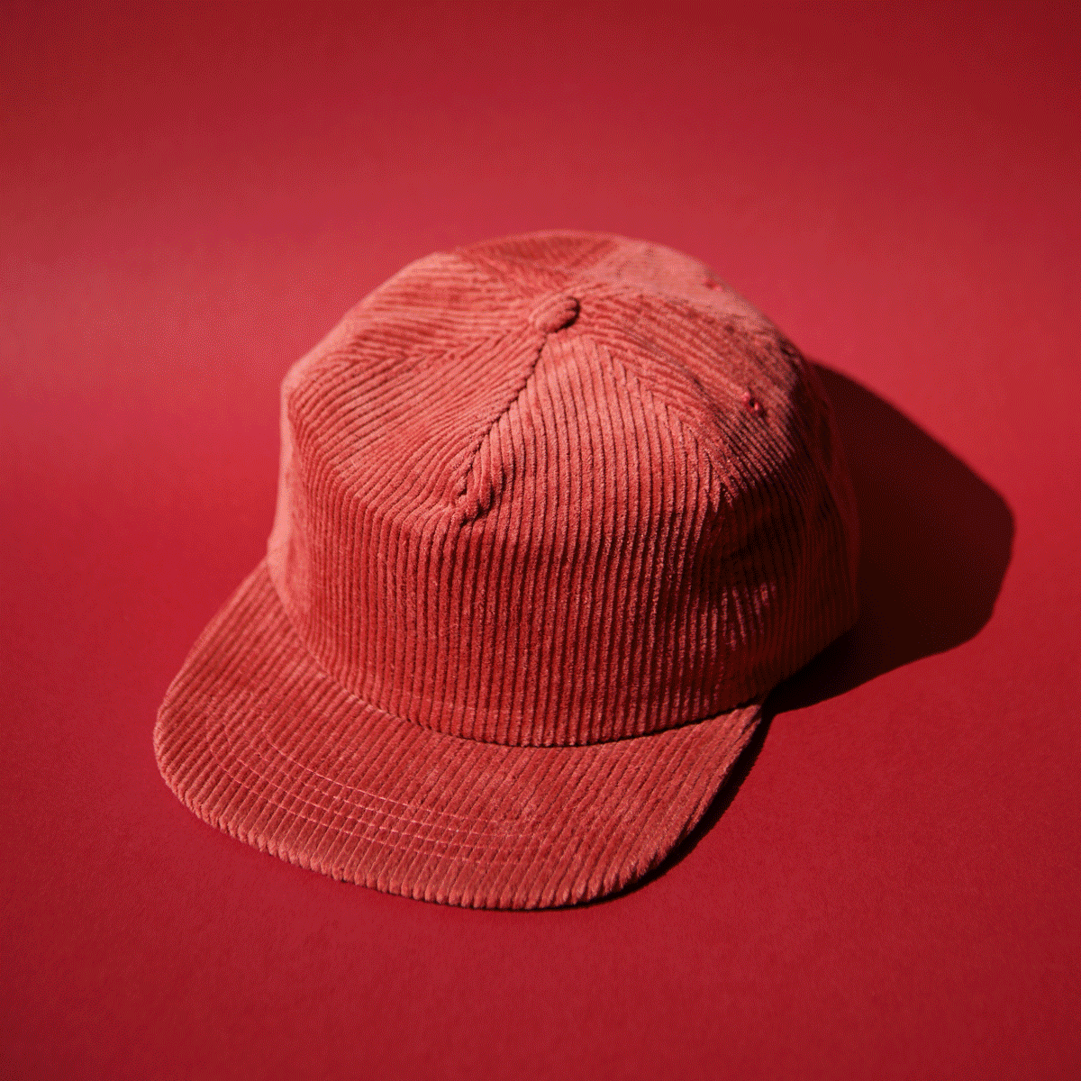 Stuntin Blank Corduroy Hat: Smoke Green