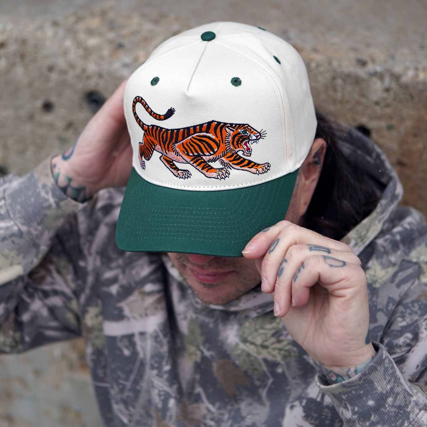 Tiger Two-Tone Hat