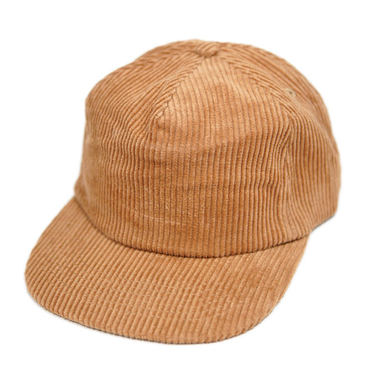 Stuntin Blank Corduroy Hat: Workwear Brown