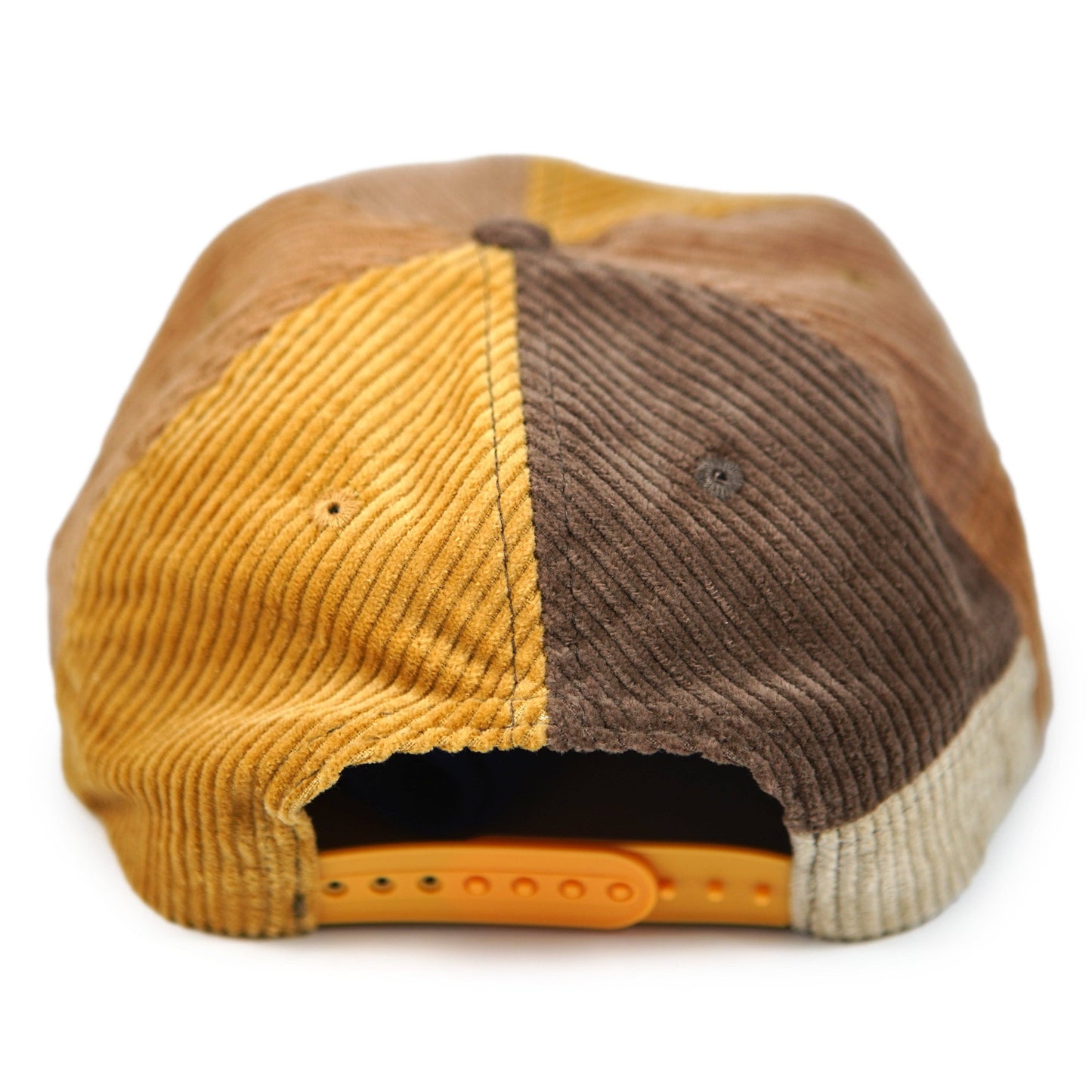 Patchwork Corduroy Hat: Desert