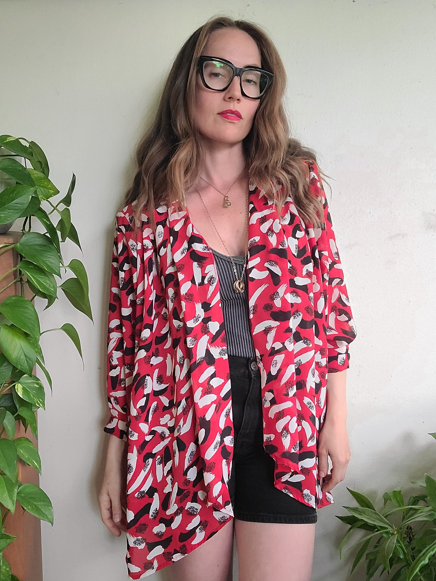 The Marjorie Hamilton Paint Splatter Blouse L