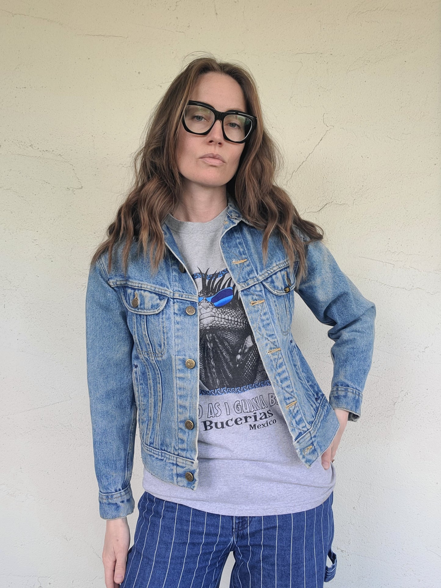 The LEE Riders Vintage 80s Denim Jacket S/M