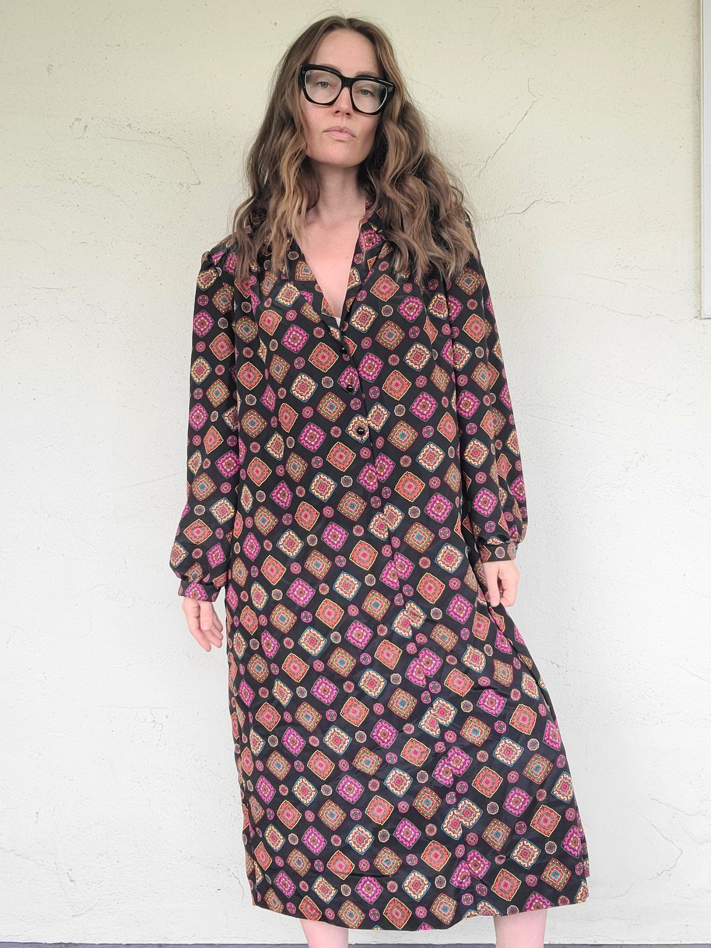 The Marvelous Maria Vintage 1970s Dress 3XL