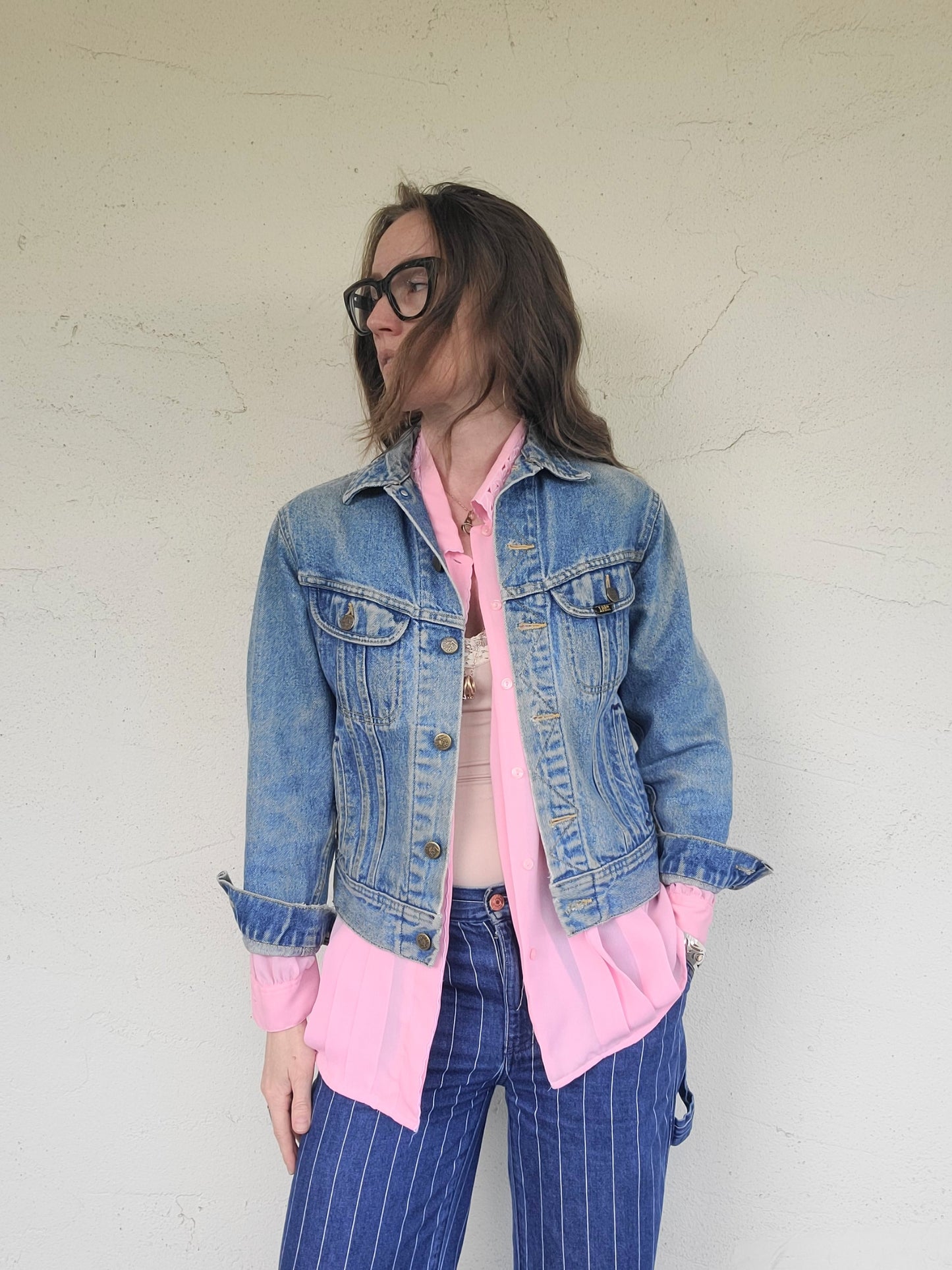 The LEE Riders Vintage 80s Denim Jacket S/M
